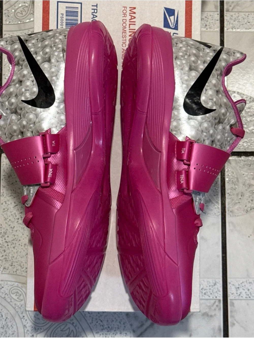 New Nike Zoom KD 4 “Aunt Pearl” Pink Basketball Shoes Men’s Size 12 HF9098-600